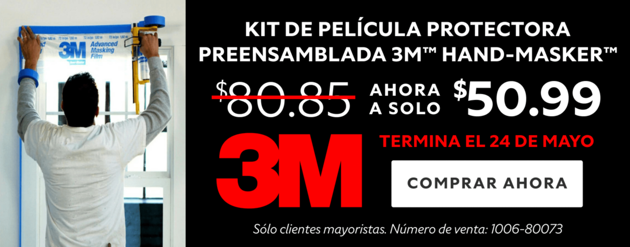 Kit de Película Protectora Preensamblada 3M™ Hand-Msker™. Ahora a solo $50.99. Termina al 24 de Mayo. Compra Ahora.
