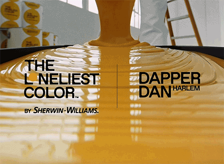 The Loneliest Color by Sherwin-Williams x Dapper Dan Harlem.