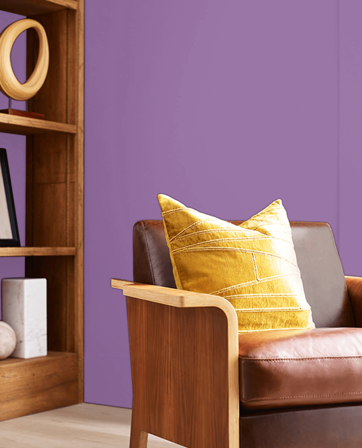 lavender leather paint