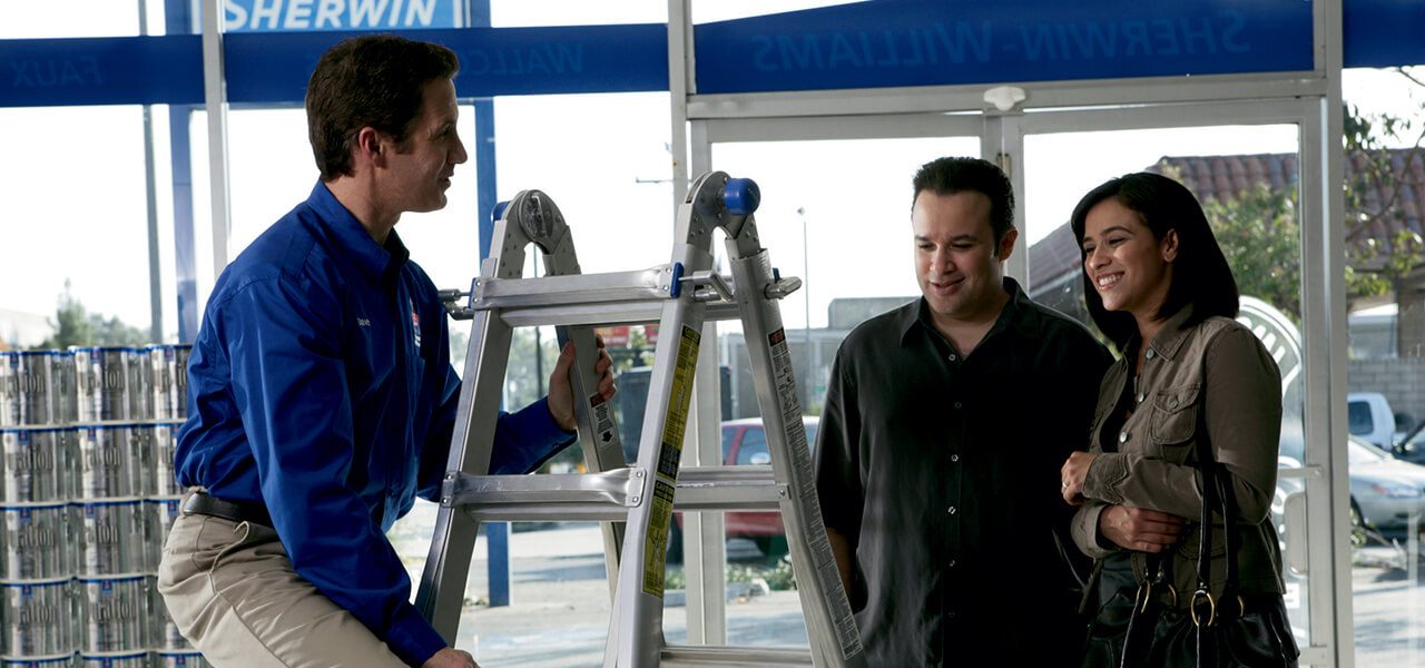 Sherwin outlet williams ladders