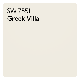 A color chip of SW 7551 Greek Villa.