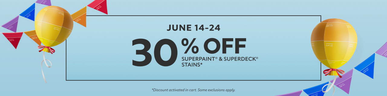 May 17-20. 30% OFF Duration® & SuperDeck® Products. *Discount activated in cart. Some exclusions apply.