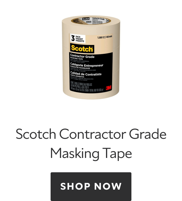 Scotch Contractor Grade Masking Tape, shop now.