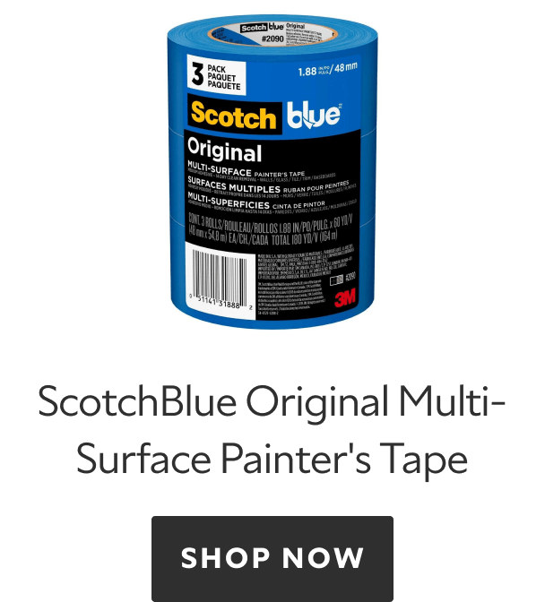 ScotchBlue Original Multisurface Painter's Tape, shop now.