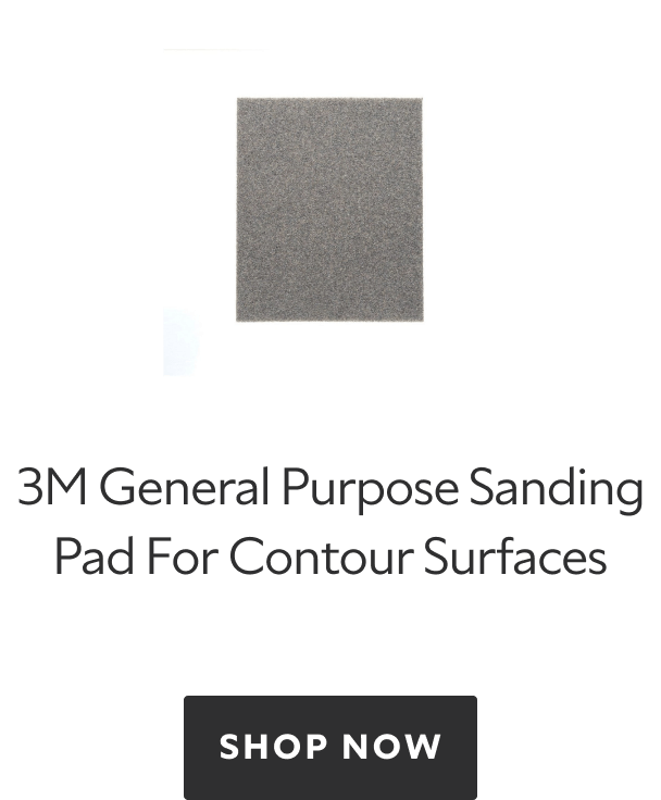 3M General Purpose Sanding Pad for Contour Surfaces, shop now.
