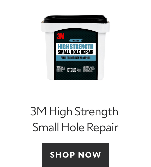 3M High Strength Small Hole Repair, shop now.