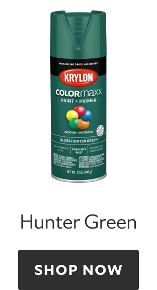 Krylon Colormaxx Hunter Green. Shop now.