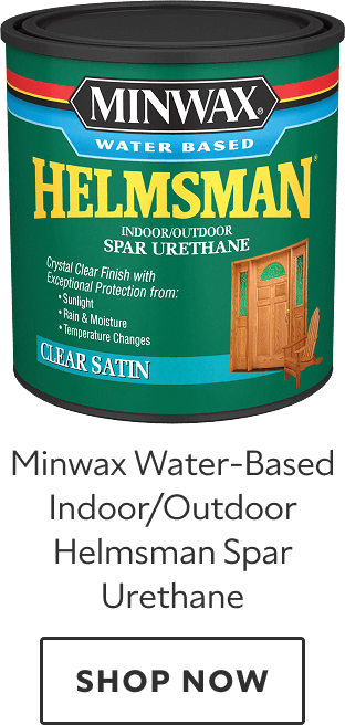 Minwax Water-Based Indoor/Outdoor Helmsman Spar Urethane. Shop now.