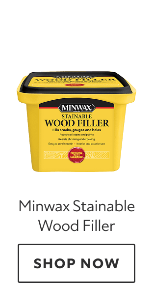 Minwax Stainable Wood Filler. Shop now.