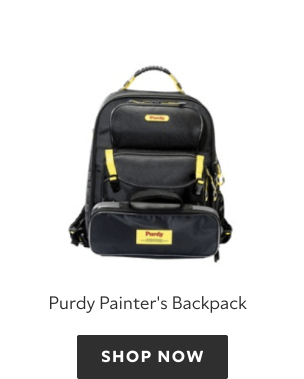 Purdy Painter's Backpack. Shop now.