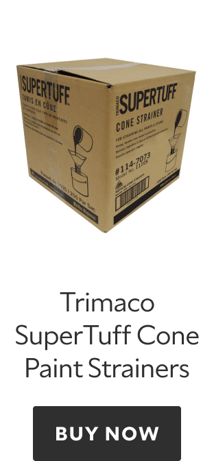 Trimaco Super Tuff Cone Paint Stainers. Buy now.