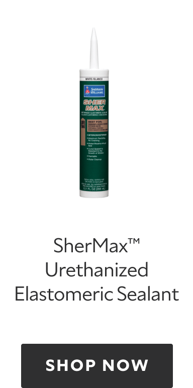 Tube of SherMax Urethanized Elastomeric Sealant. Shop now.
