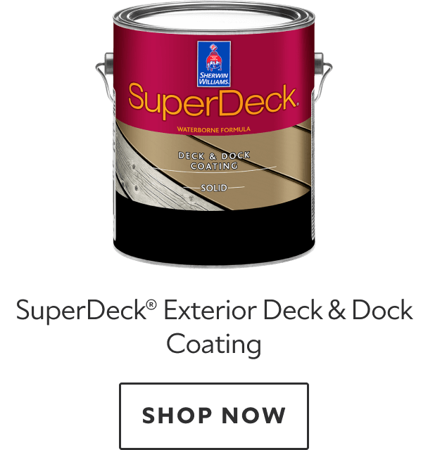 SuperDeck Exterior Deck and Dock Coating. Shop now.