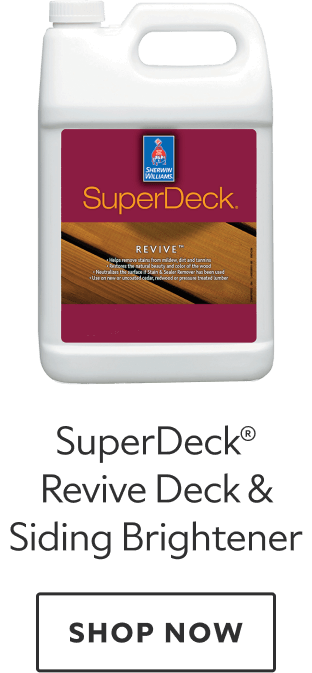 SuperDeck Revive Deck and Siding Brightener. Shop now.