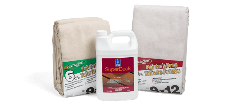 Deck preparation products.