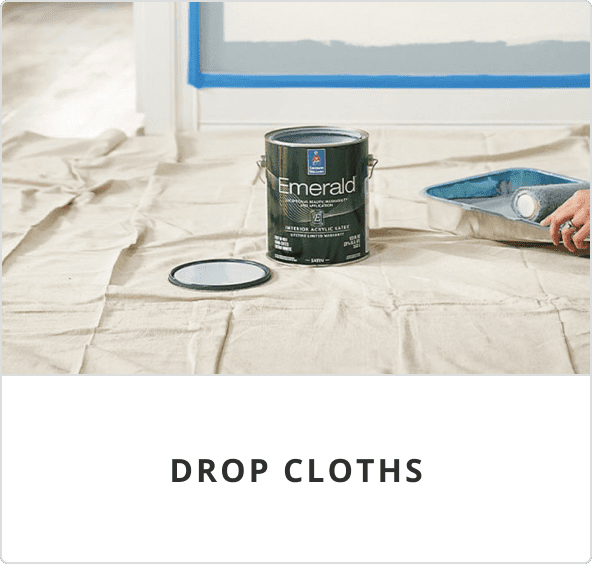 Paint drop cloths.