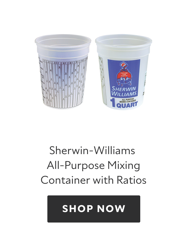 Sherwin-Williams All-Purpose Mixing Container with Ratios. Shop now.