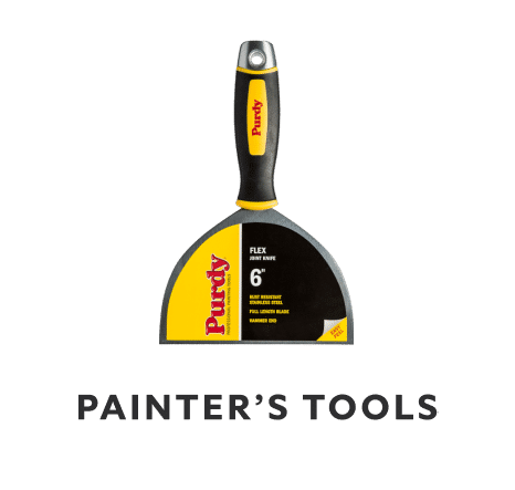 Painter's tools. A Purdy six inch paint scraper.