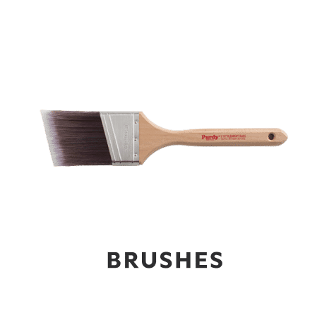 Brushes. A Purdy paint brush.