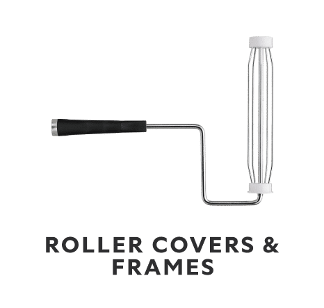 Paint roller covers and frames.