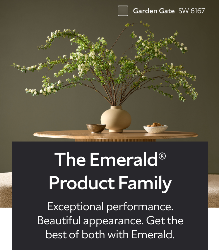 The Emerald Product Family. Exceptional Performance. Beautiful Appearance. Get the best of both with Emerald.