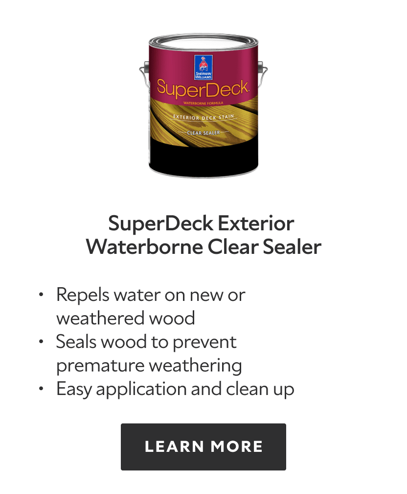 SuperDeck® Deck Care System | Sherwin-Williams