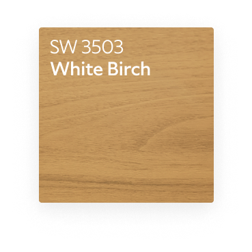 A color chip for SW 3503 White Birch.