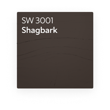 A color chip for SW 3001 Shagbark.