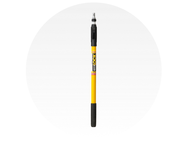 A roller cover paint pole.