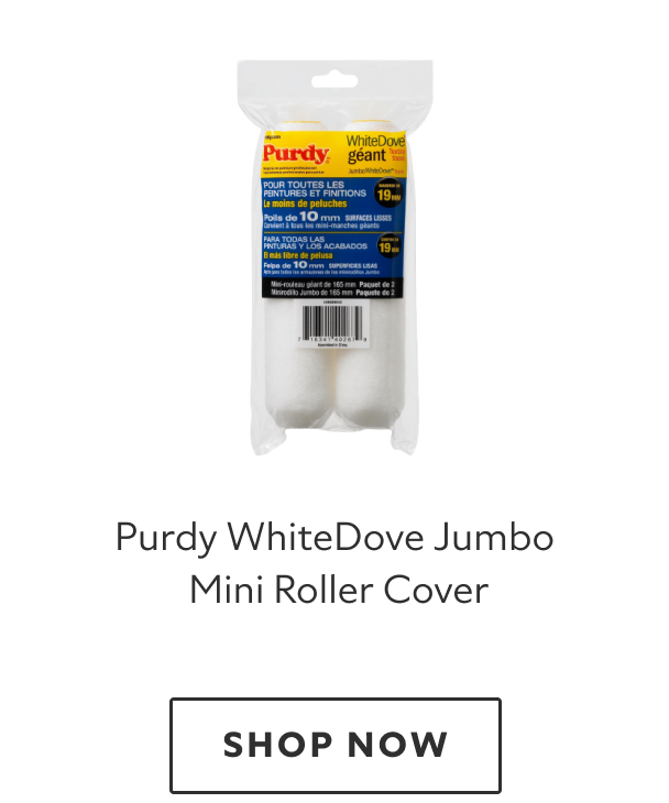 Purdy WhiteDove Jumbo Mini Roller Cover.