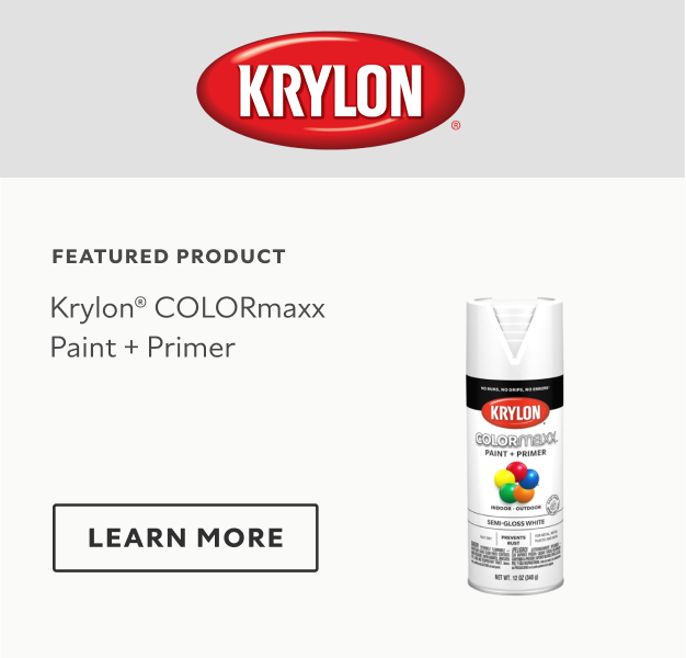 Featured Product. Krylon COLORmaxx Paint + Primer. Krylon COLORmaxx Paint + Primer. Learn more.