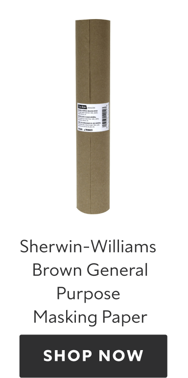 Sherwin Williams Brown General Purpose Masking Paper, shop now.