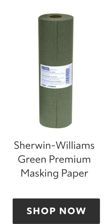 Sherwin Williams Green Premium Masking Paper, shop now.