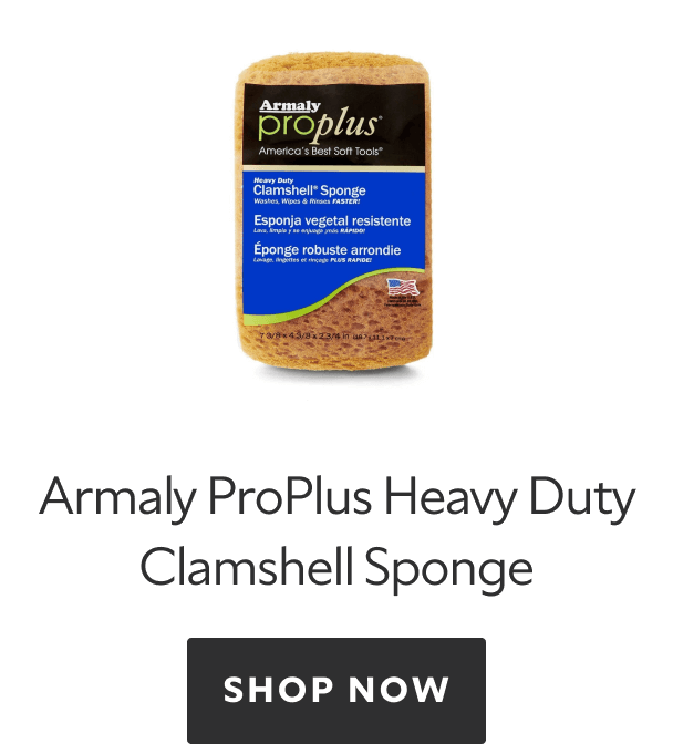 Armaly ProPlus Heavy Duty Clamshell Sponge. Shop Now.