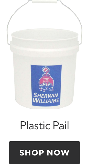 Sherwin-Williams Plastic Pail. Shop Now.