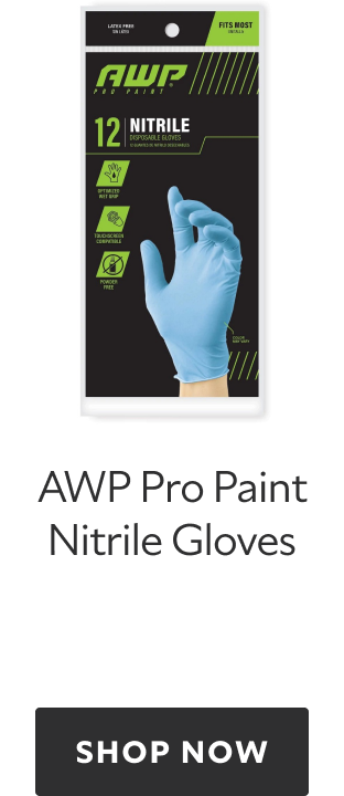 AWP Pro Paint Nitrile Gloves. Shop Now.