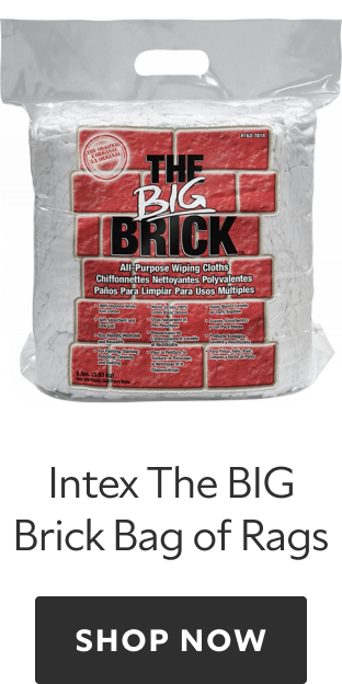 Intex The BIG Brick Bag of Rags. Shop Now.