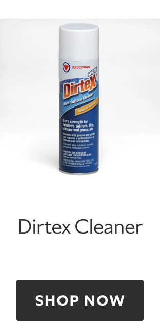 Dirtex Cleaner. Shop Now.