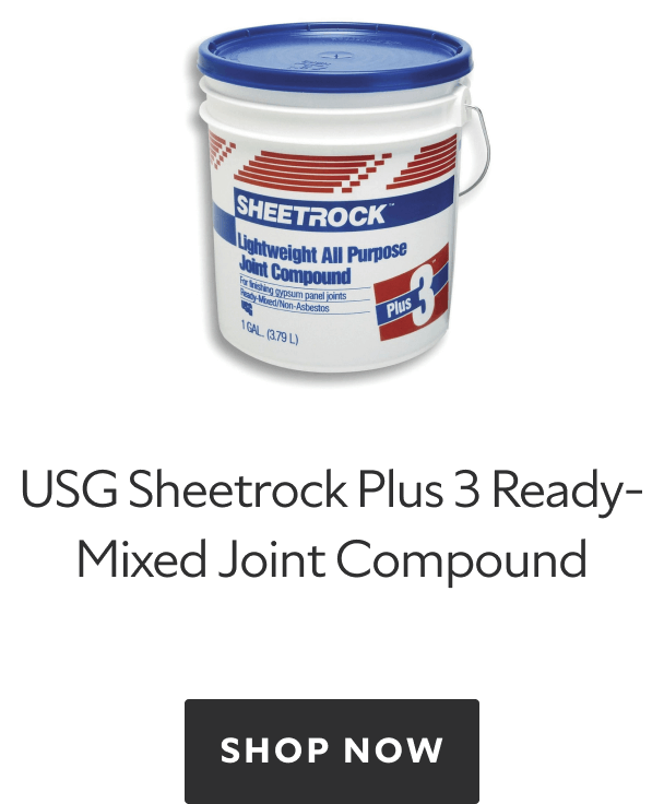 USG Sheetrock Plus 3 Ready Mixed Joint Compound. Shop now.