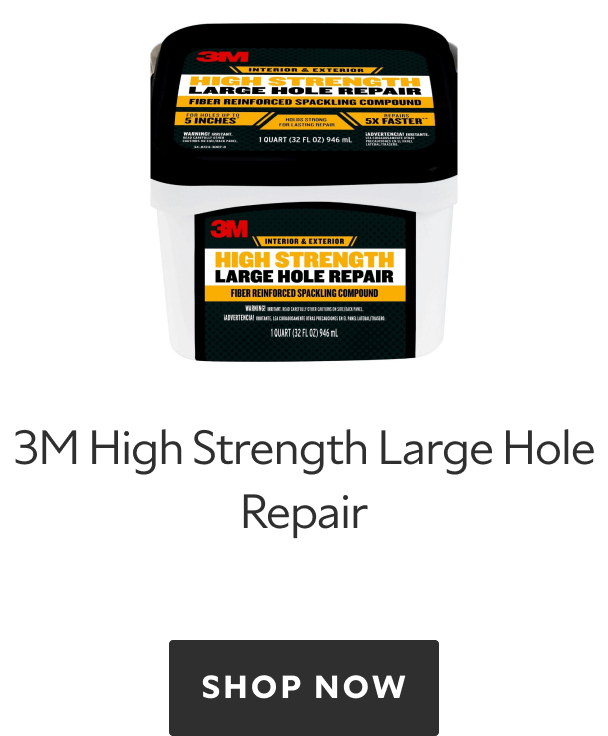 3M High Strength Large Hole Repair. Shop now.