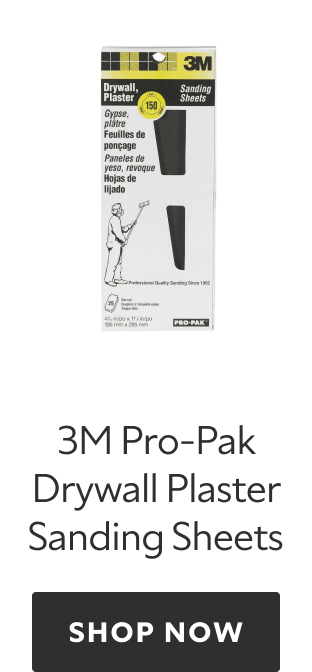 3M Pro-Pak Drywall Plaster Sanding Sheets. Shop now.