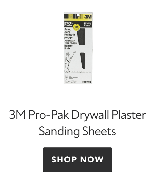 3M Pro-Pak Drywall Plaster Sanding Sheets. Show now.