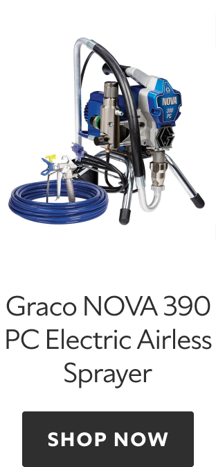 Graco NOVA 390 PC Electric Airless Sprayer. Shop now.