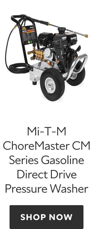 Mi-T-M ChoreMaster CM Series Gasoline Direct Drive Pressure Washer. Shop now.