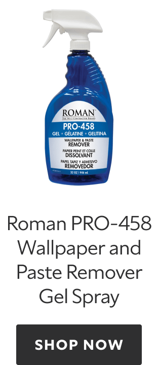 Roman PRO-458 Wallpaper and Paste Remover Gel Spray. Shop now.