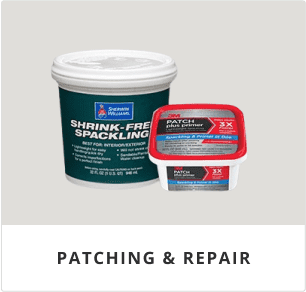 Sherwin-Williams patching and repair products.
