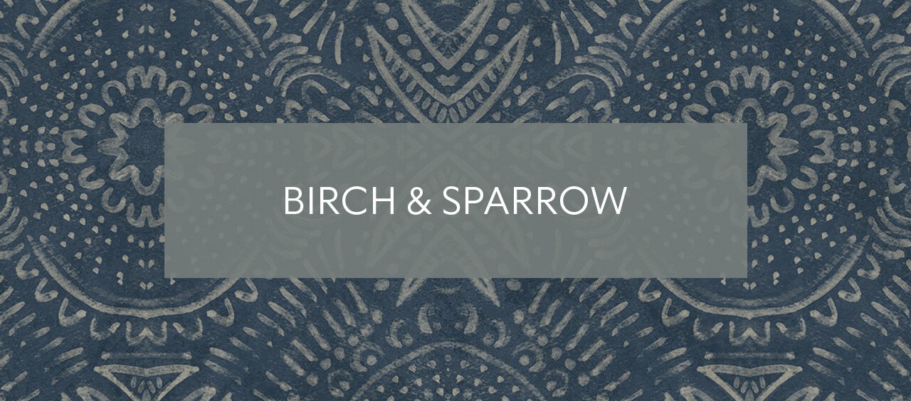 Birch and sparrow.