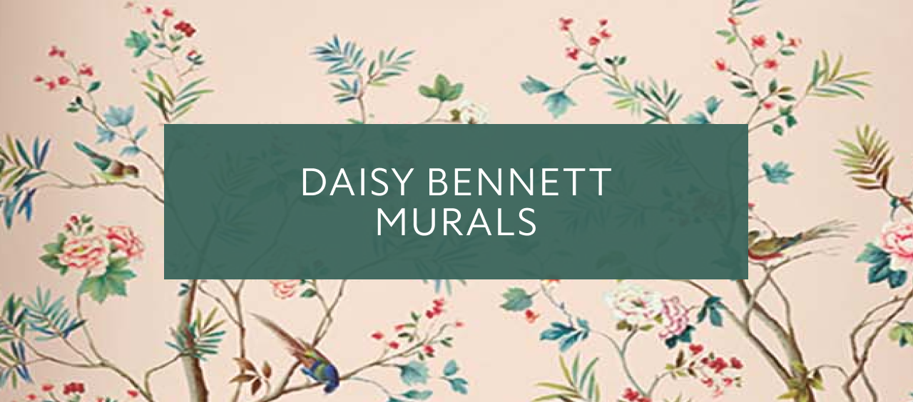 Wallquest wallpaper. Daisy Bennett Murals Collection.