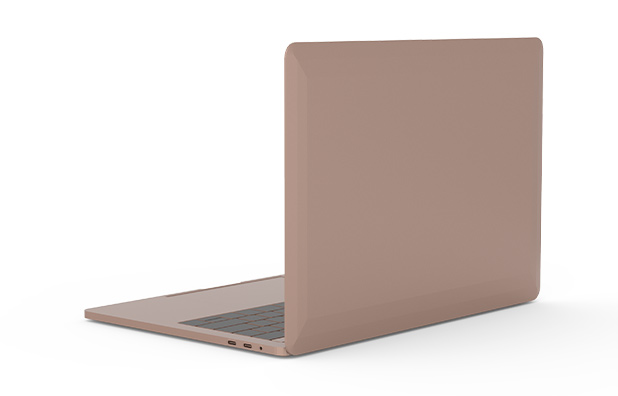 A laptop the color of Redend Point SW 9081 (195-C4).
