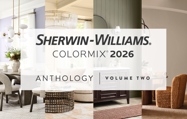 Sherwin-Williams Colormix 2026. Anthology Volume Two.